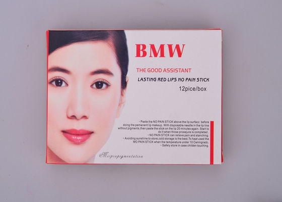 چین برچسب های لب موضعی کرم بی حسی BMW برای آرایش لب آرایش دائمی تامین کننده