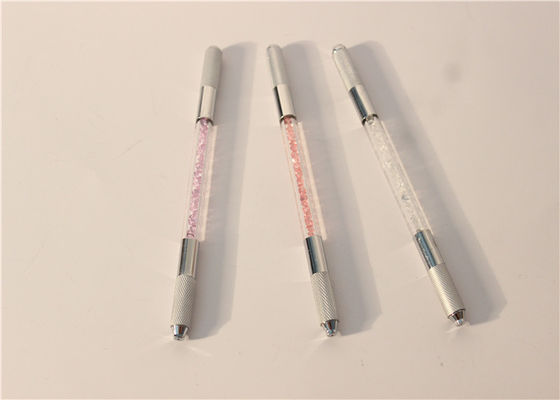 چین Tattoo Manual Tattoo Pen Pen 3D ابرو تاتو قلم با دو سر تامین کننده