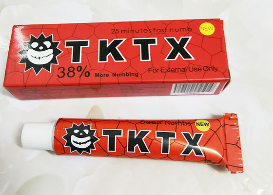 چین کرم بی حسی پوست بی حسی فوری برای خال کوبی 38٪ TKTX ابرو تامین کننده