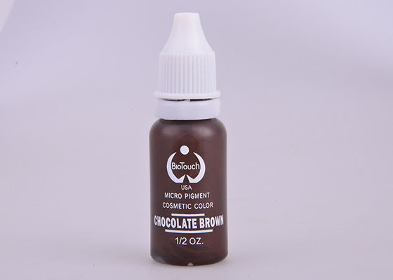 چین شکلات قهوه ای / قهوه ای روشن تاتوی ابدی امولسیون رنگی میکرو برای ابرو تامین کننده