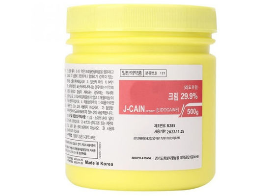چین 29.9٪ Lidocaine J-CAIN Anesthetic Fast Skin Tattoo Numb Cream 500G تامین کننده