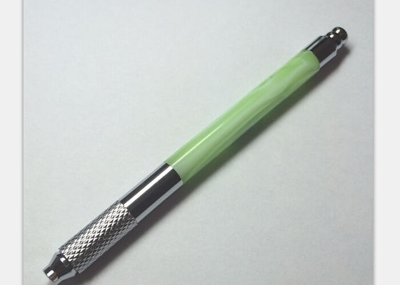 چین قلم دستی تاتو آرایش دائمی Crystal 110MM ، قلم تاتو لوازم آرایشی Needle Blade تامین کننده