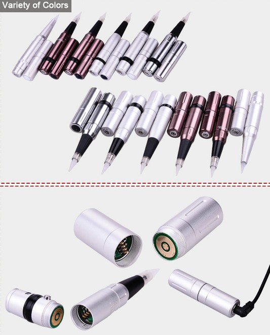 طرح قابل شارژ قلم آرایشی دائمی ، دستگاه خال کوبی سحر و جادو دستگاه خال کوبی 2