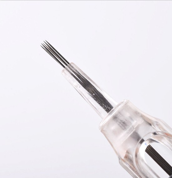سوزن های یکبار مصرف خال کوبی آرایش دائمی فولاد ضد زنگ برای دستگاه تاتو 2