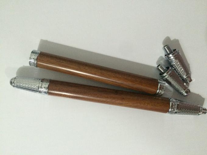 قلم تاتو آرایش دائمی ابرو دستی چوبی دو سر 4 بعدی 0