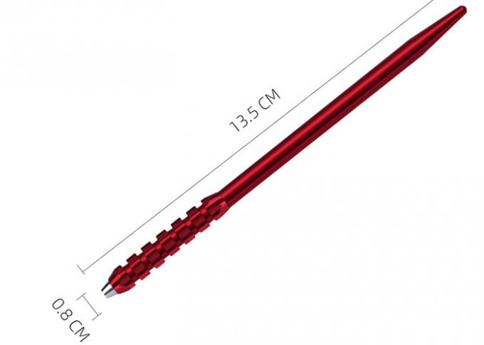 13.5 سانتی متر قلم آرایش دائمی ابرو آلیاژ آلومینیوم دور سوزن 1