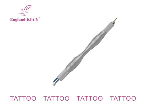 چین قلم تاتو لوازم آرایشی دستی آلومینیومی / قلم میکروبلیدینگ برای تاتو ابرو تامین کننده