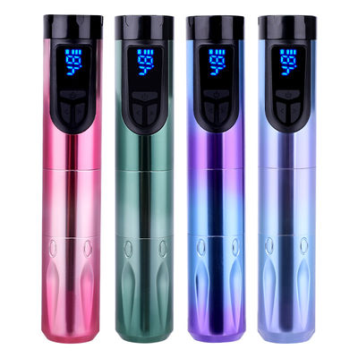 چین دستگاه خالکوبی بی سیم با صفحه نمایش LCD و باتری قابل تعویض تامین کننده
