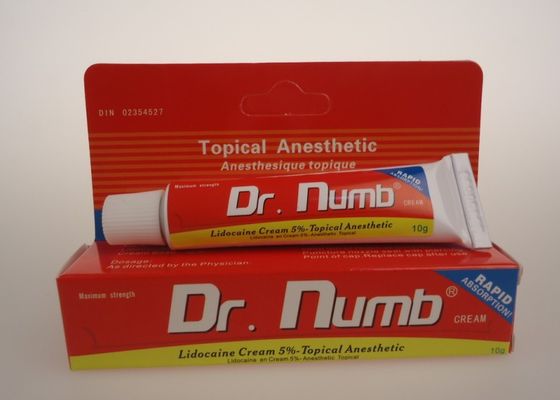 5٪ PMU Dr. Numb درمان درد درد موضعی کرم بیهوشی خالکوبی تامین کننده