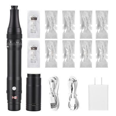 محبوب ترین دستگاه تاتو بدون سیم طول 136 * 20mm میکروبلاژینگ دستگاه PMU بی سیم برای ابرو مو ضربه ابرو تامین کننده