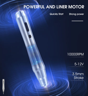 دستگاه درموگرافی بی سیم SPMU ابرو بی سیم آرایش دائمی کارتریج جهانی دستگاه میکروبلادینگ قلم خالکوبی تامین کننده