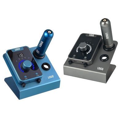 دستگاه میکروپیگمنتاسیون پوست سر با آرایش دائمی و دستگاه خالکوبی موتور سوئیس در رنگ آبی سیاه تامین کننده