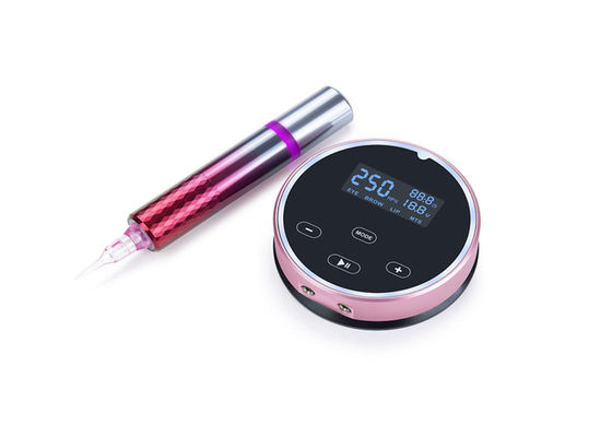 دستگاه میکروبلاژینگ حرفه ای دیجیتال Kit with Permanent Rotary Tattoo Machine تامین کننده