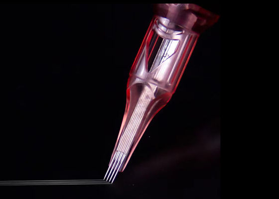 سوزن های آرایش دائمی فولاد ضد زنگ در رنگ صورتی تامین کننده