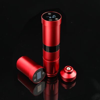 صفحه نمایش لمسی LCD دیجیتال برند INKONE NARW 1800mAh باتری قلم خالکوبی ماشین میکروپیگمنتاسیون ماشین خالکوبی بی سیم تامین کننده