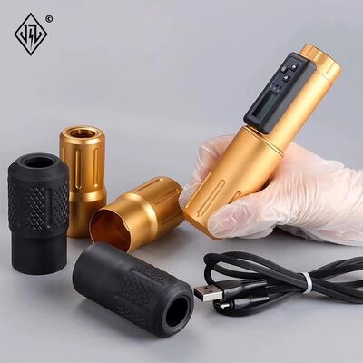 Electric LCD Display 2000mAh Battery Tattoo Gun RCA Wireless Rotary Tattoo Machine Pen Kit  for Tattoo Artist تامین کننده