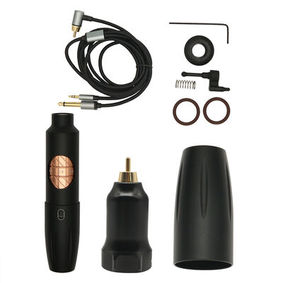 Dermographe Maquillage Digital Wireless Battery Rotary Tattoo Machine Permanent Makeup Tattoo Gun تامین کننده