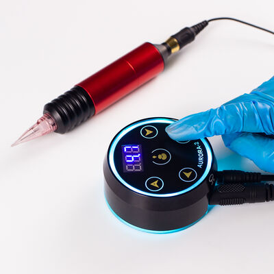 Wholesale New Upgrade Digital LCD Display Touch Screen Mini Aurora 2 Tattoo Power Supply Fit All Tattoo Machine تامین کننده