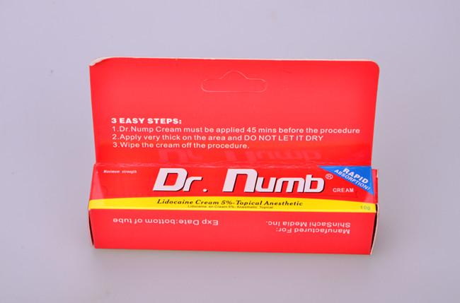 5٪ کرم بی حسی تاتو درد موضعی لیدوکائین Dr. Numb Pain Relief 5