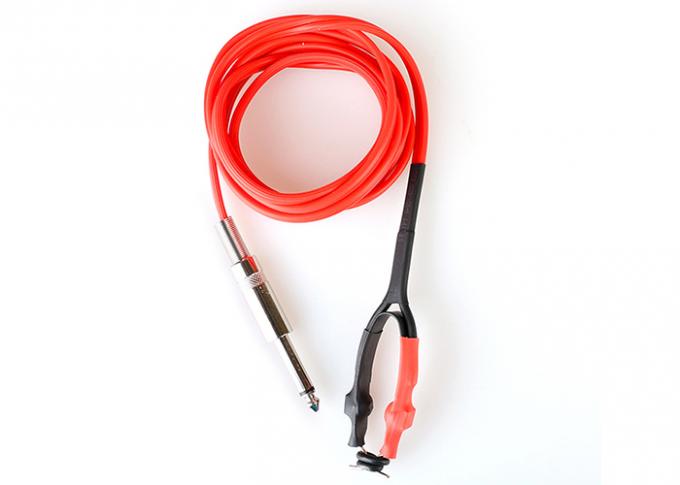 طناب کلیپ منبع تغذیه دستگاه خال کوبی OEM 1.5M Silicone 4 Colors 1