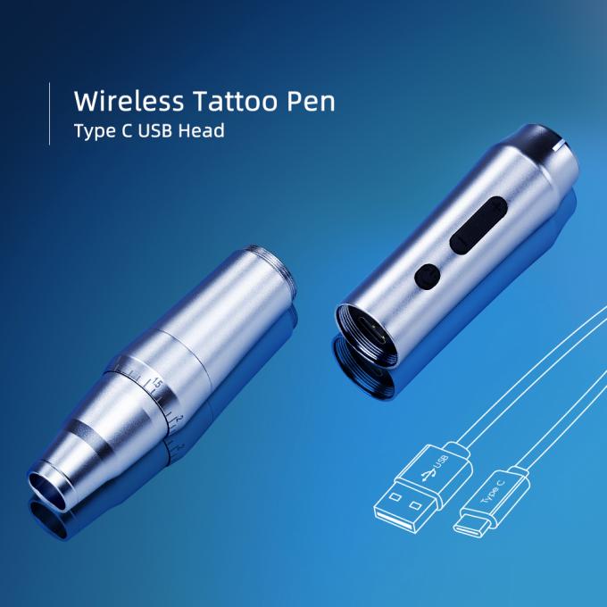 دستگاه درموگرافی بی سیم SPMU ابرو بی سیم آرایش دائمی کارتریج جهانی دستگاه میکروبلادینگ قلم خالکوبی 1