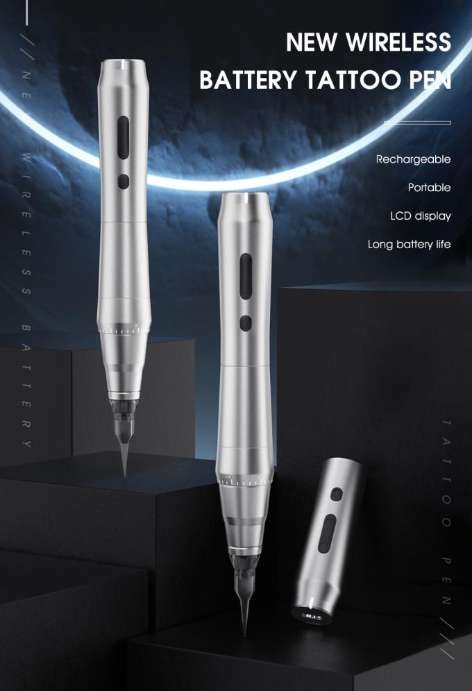 دستگاه درموگرافی بی سیم SPMU ابرو بی سیم آرایش دائمی کارتریج جهانی دستگاه میکروبلادینگ قلم خالکوبی 6