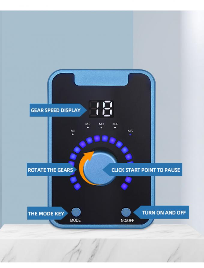 دستگاه میکروپیگمنتاسیون پوست سر با آرایش دائمی و دستگاه خالکوبی موتور سوئیس در رنگ آبی سیاه 6