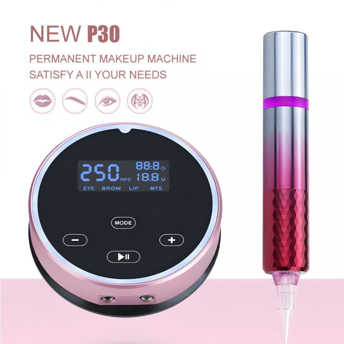 دستگاه میکروبلاژینگ حرفه ای دیجیتال Kit with Permanent Rotary Tattoo Machine 1