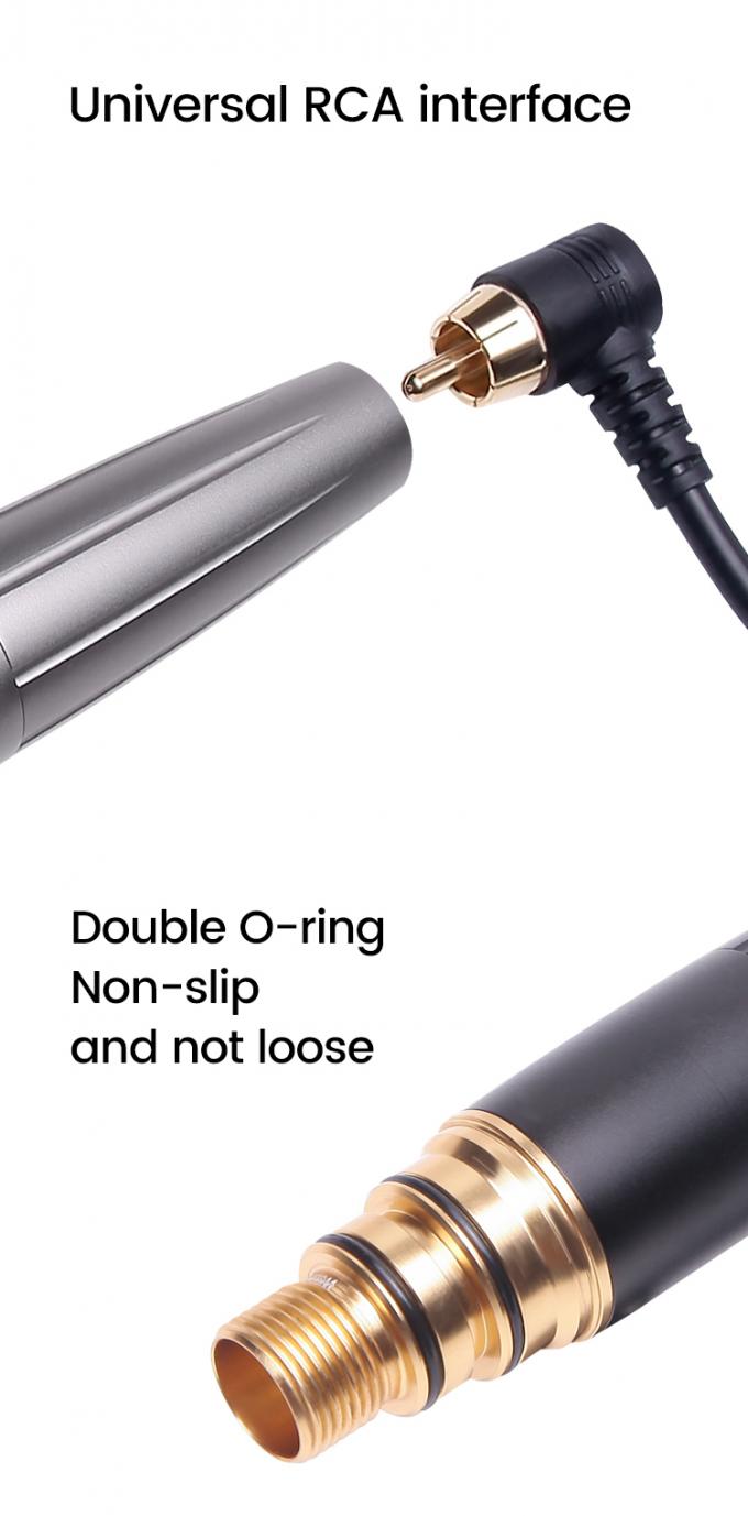 موتور بدون هسته فولاد ضد زنگ قرمز میکروبلادنگ ابرو لب های چشم تاتو اسلحه 3